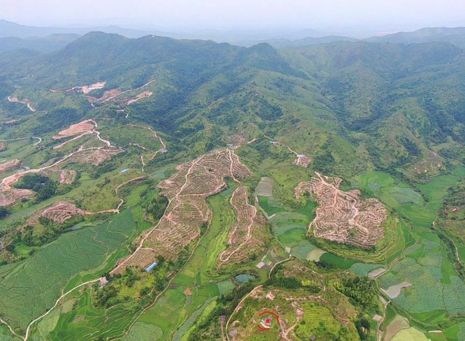 祖山卫星地图图片